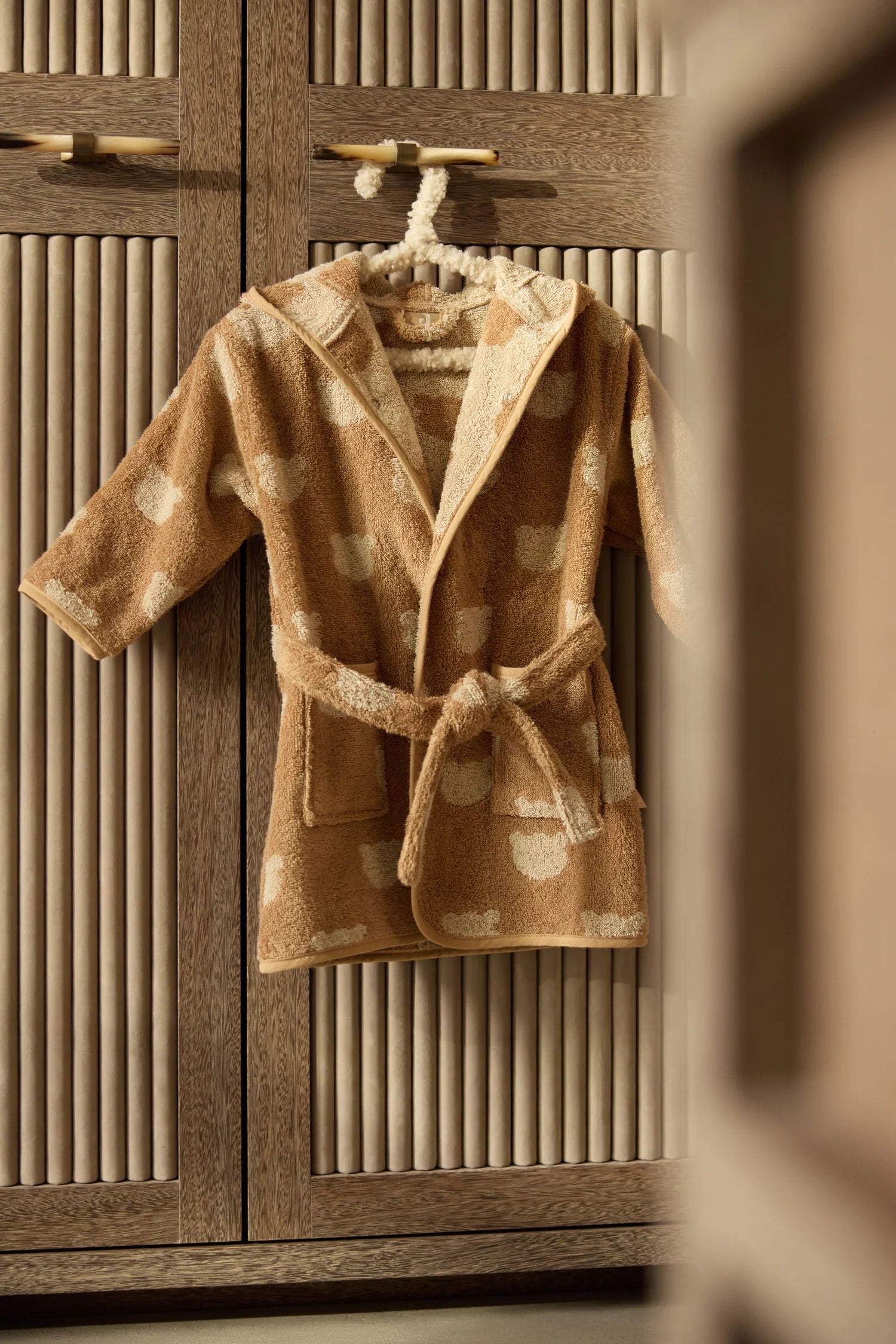 Jollein Baby Badjas - Jacquard Teddy bear