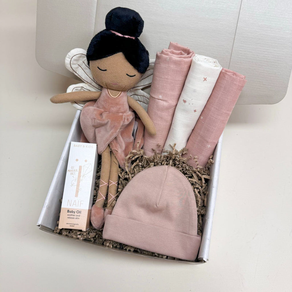 Kraamcadeau - Cadeaubox - Fairy Mae - Roze