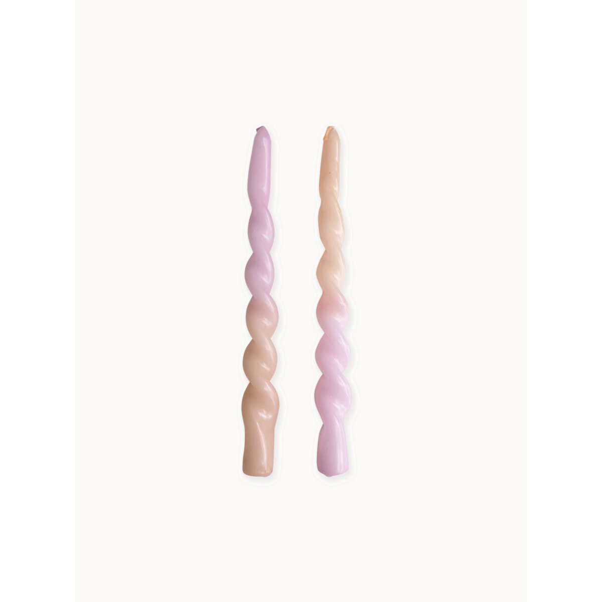 Dip Dye Kaars – Neon Oranje | Roze | Pastel