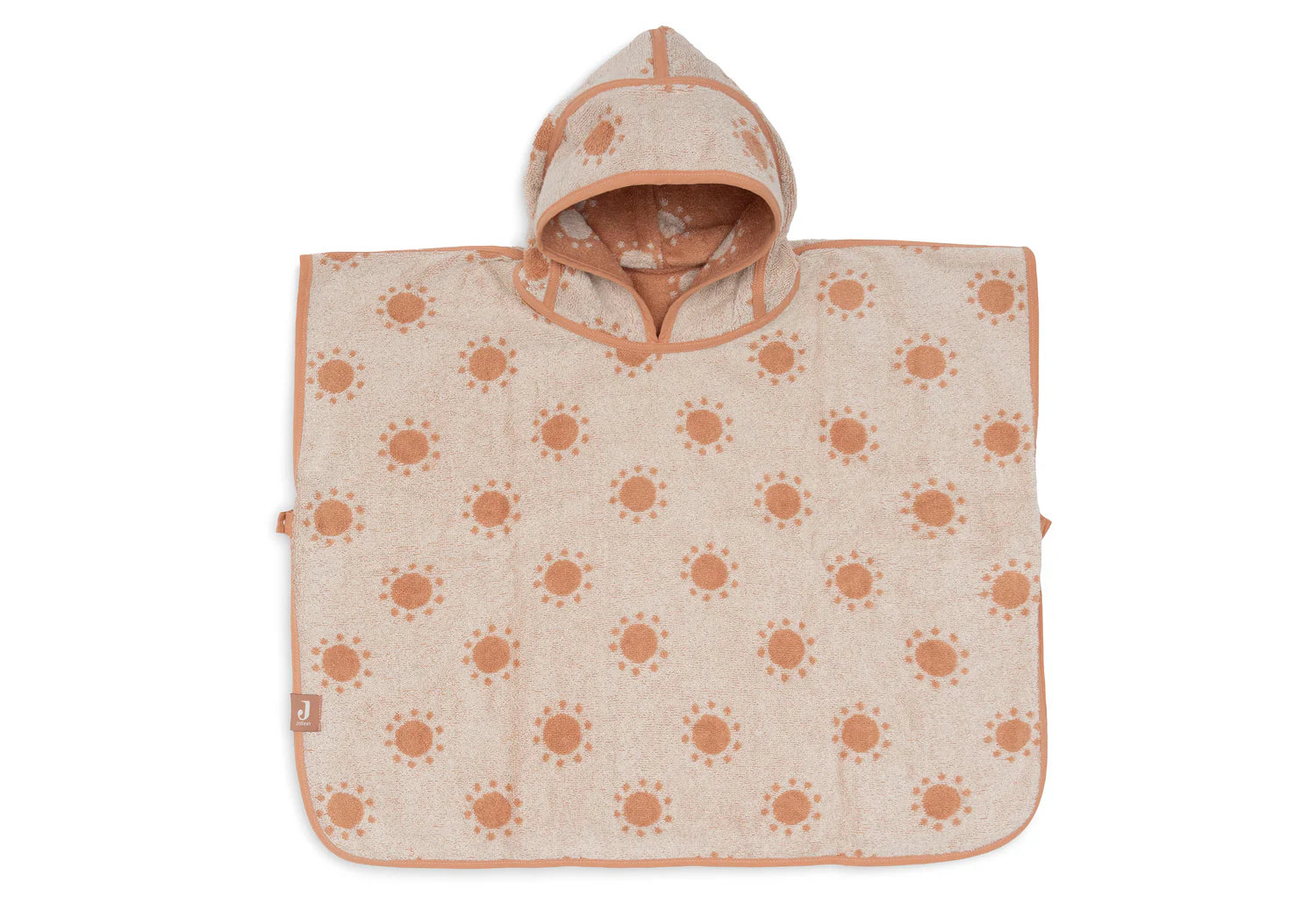 Jollein Badponcho Badstof - Jacquard Sun