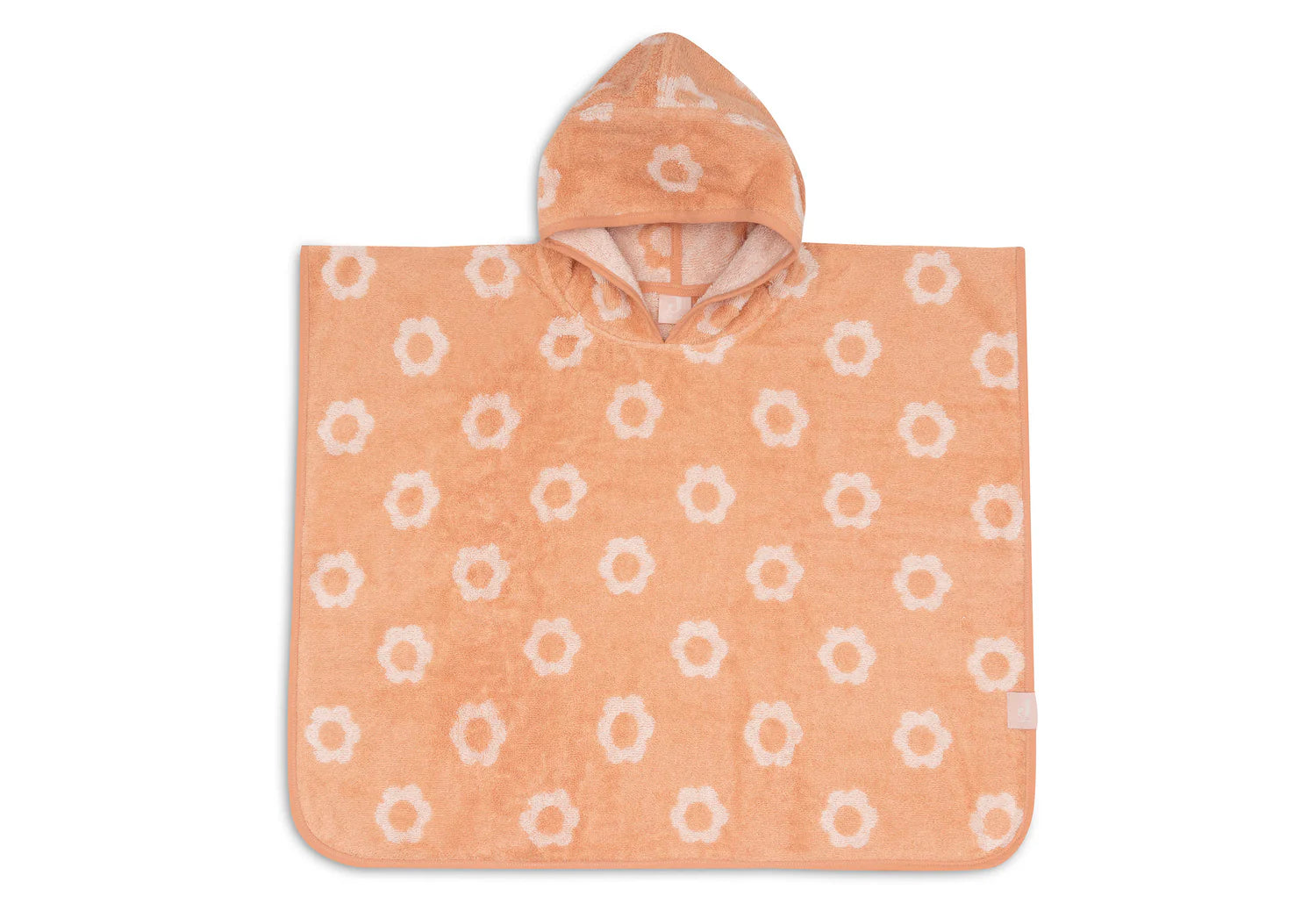 Jollein Badponcho Badstof - Jacquard Flower