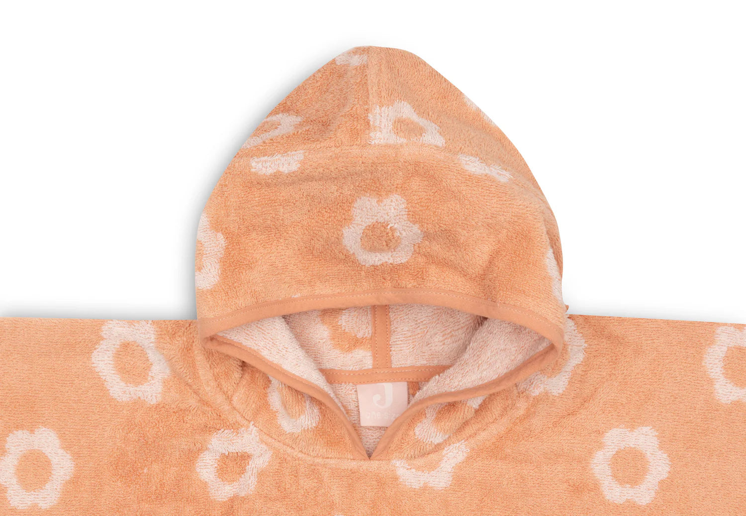 Jollein Badponcho Badstof - Jacquard Flower
