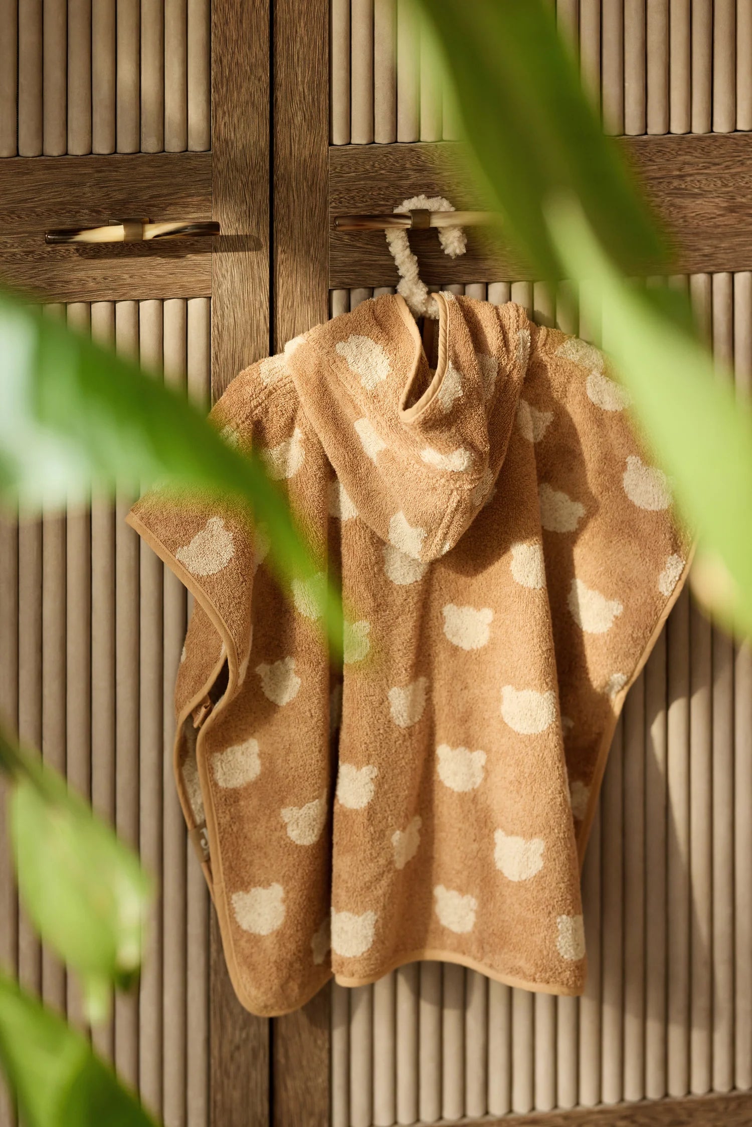 Jollein Badponcho Badstof - Jacquard Teddy bear