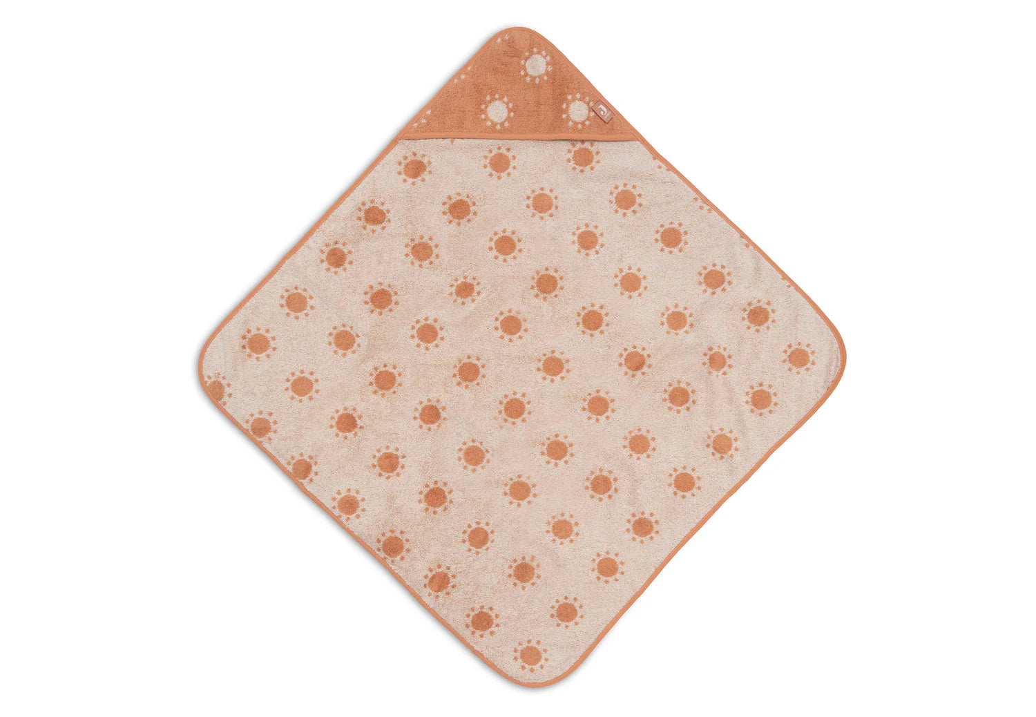 Jollein Badcape Badstof - Jacquard Sun