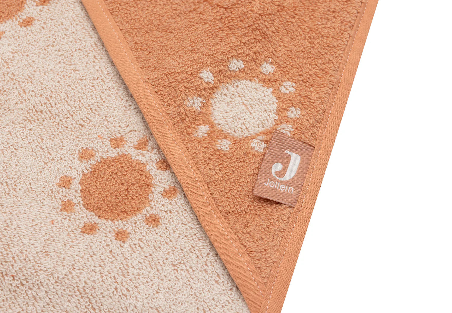 Jollein Badcape Badstof - Jacquard Sun