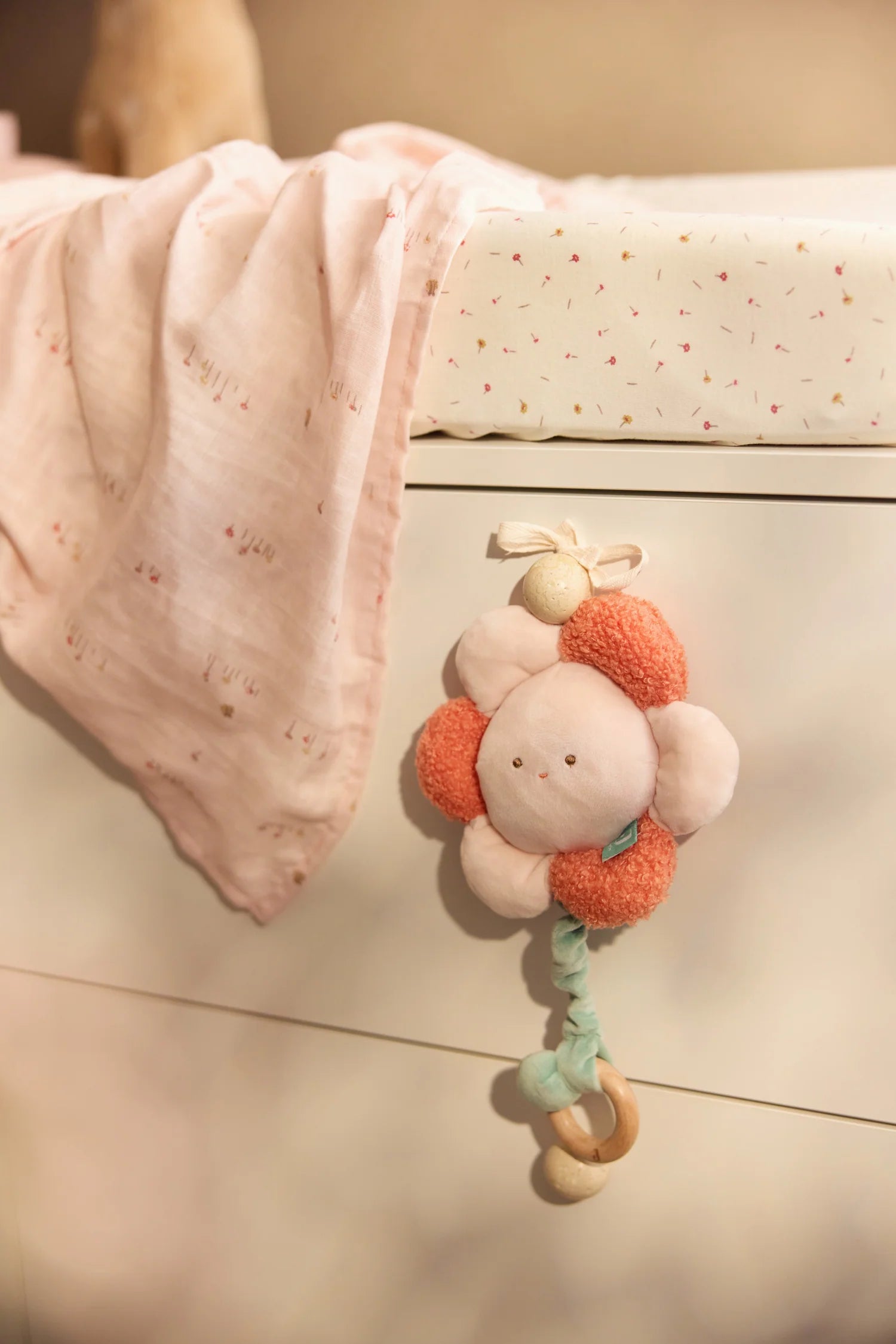 Jollein Hydrofiele Doek Small 70x70cm - Pretty Picnic - 3 Stuks