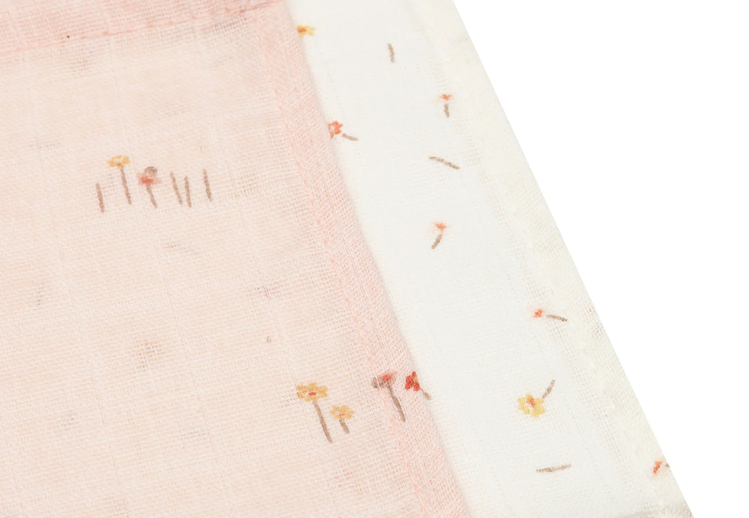 Jollein Monddoekje Hydrofiel 31x31cm - Pretty Picnic - 3 Stuks