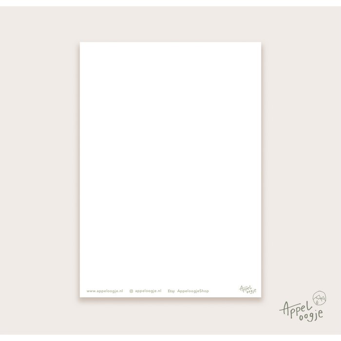 Wenskaart Baby blauw ansichtkaart