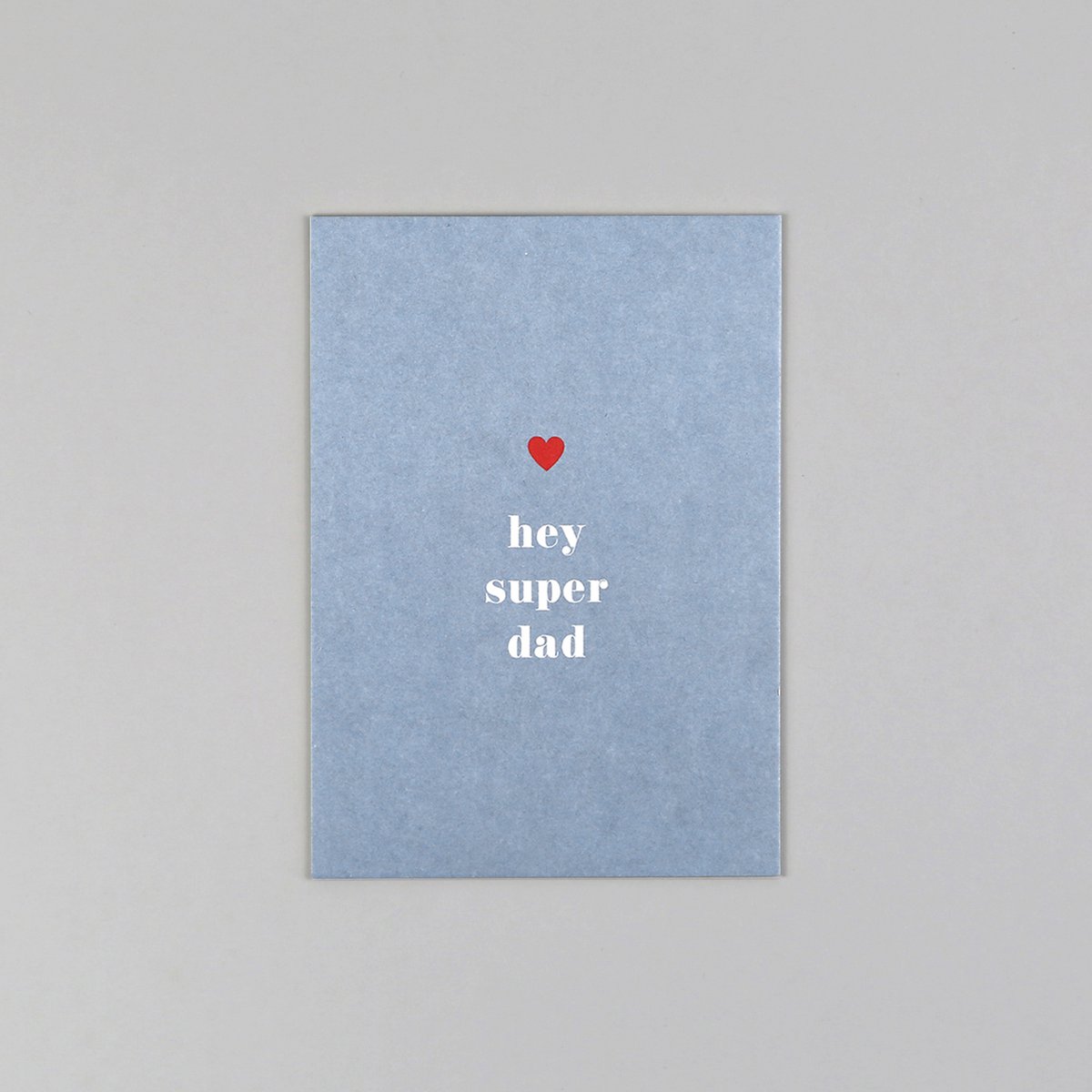 Wenskaart Super Dad