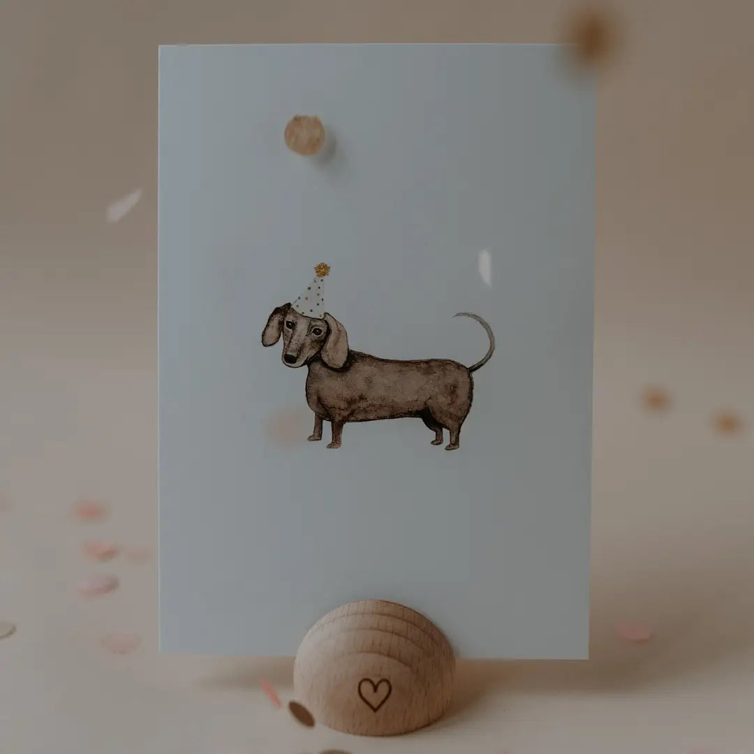 Wenskaart Hond