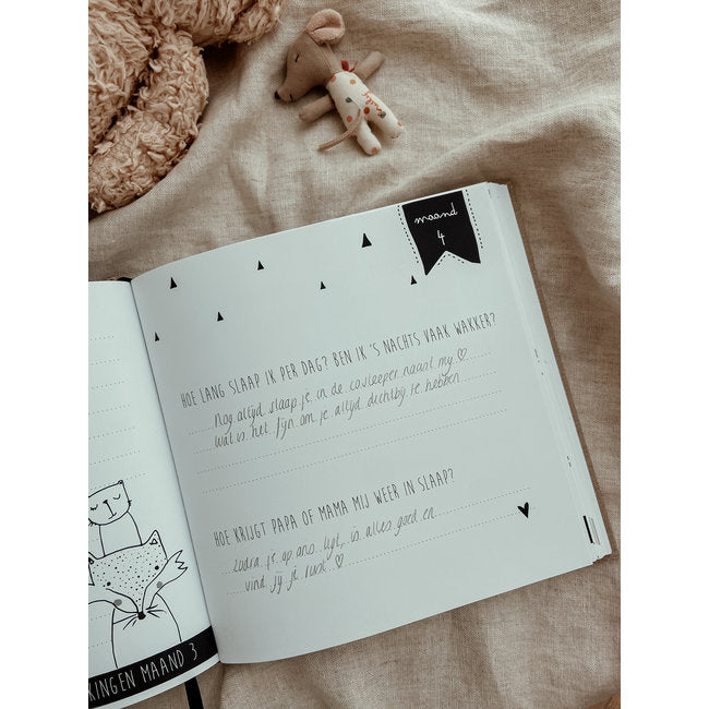 BABY Invulboek (Linnen)