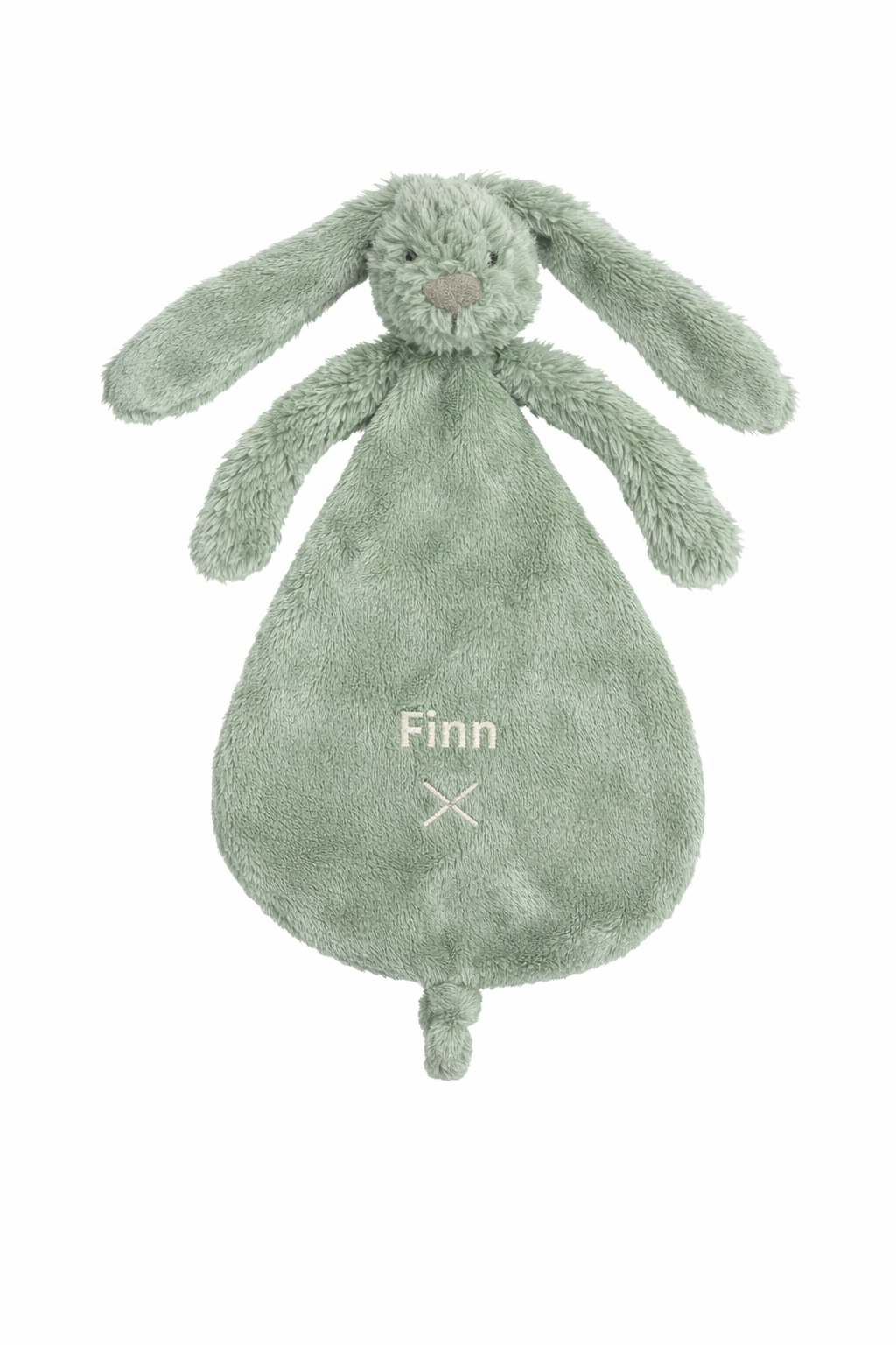 Happy Horse Knuffeldoekje Rabbit Richie - Green - met naam