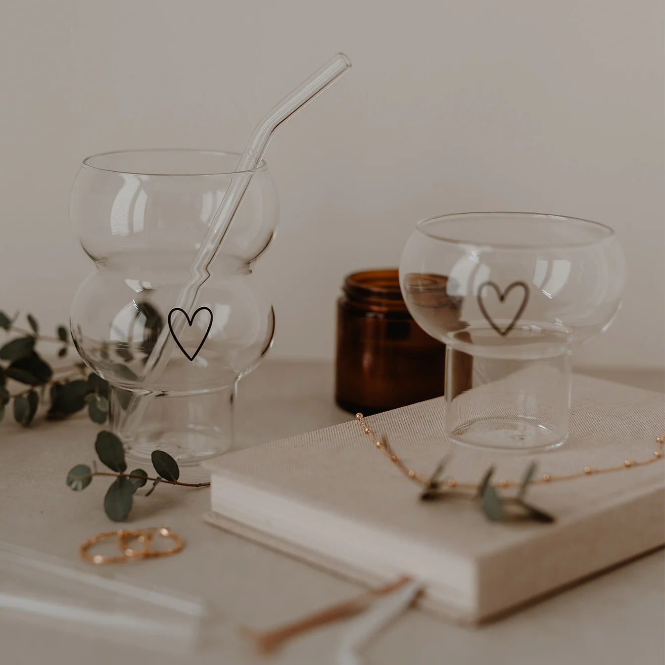 Eulenschnitt Dubbel Bubbelglas Hart