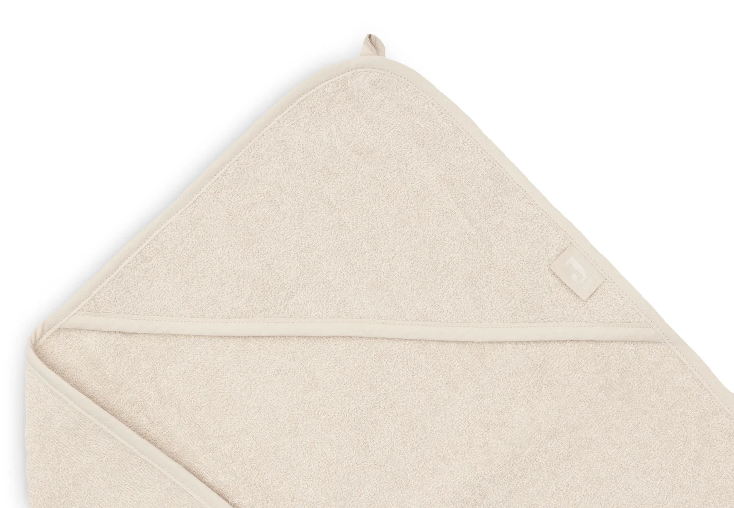 Jollein Badcape met Naam - Badstof - Sand