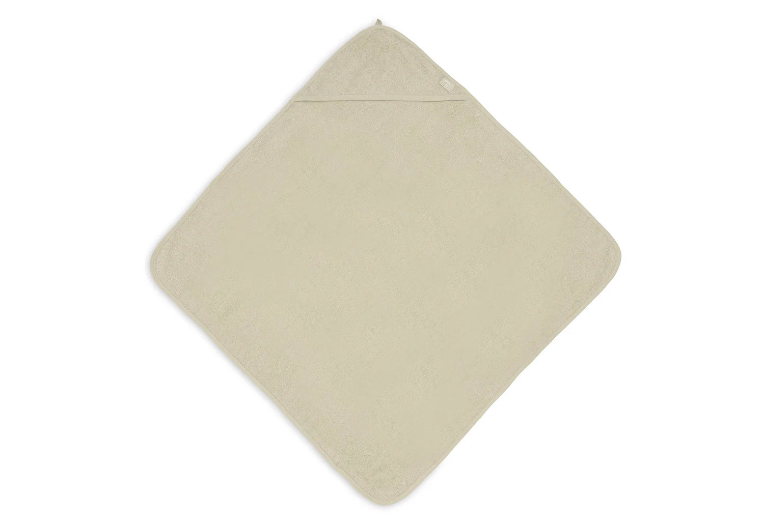 Jollein Badcape met Naam - Badstof - Soft Matcha