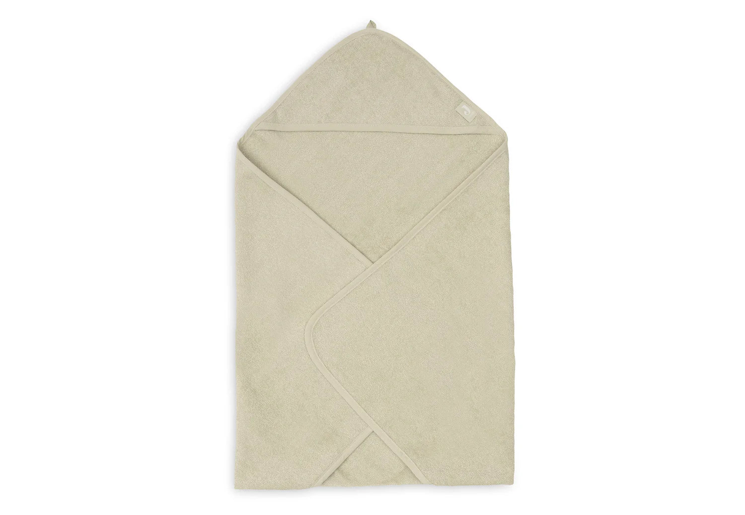 Jollein Badcape met Naam - Badstof - Soft Matcha
