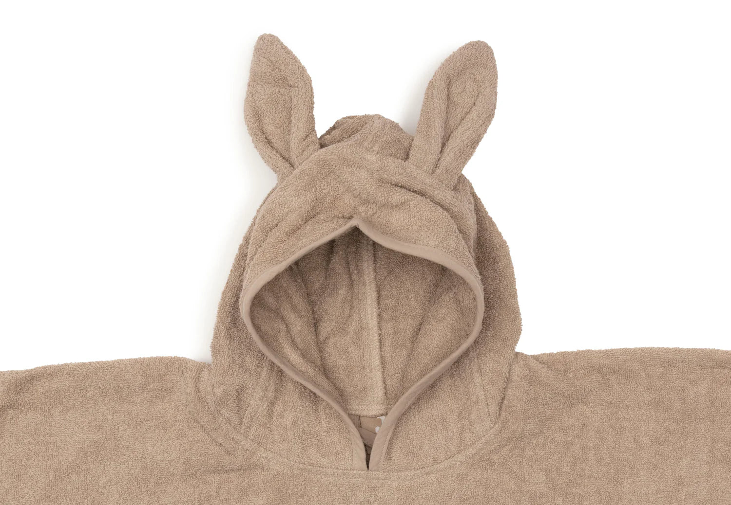 Jollein Badponcho - Milky Coffee - met naam