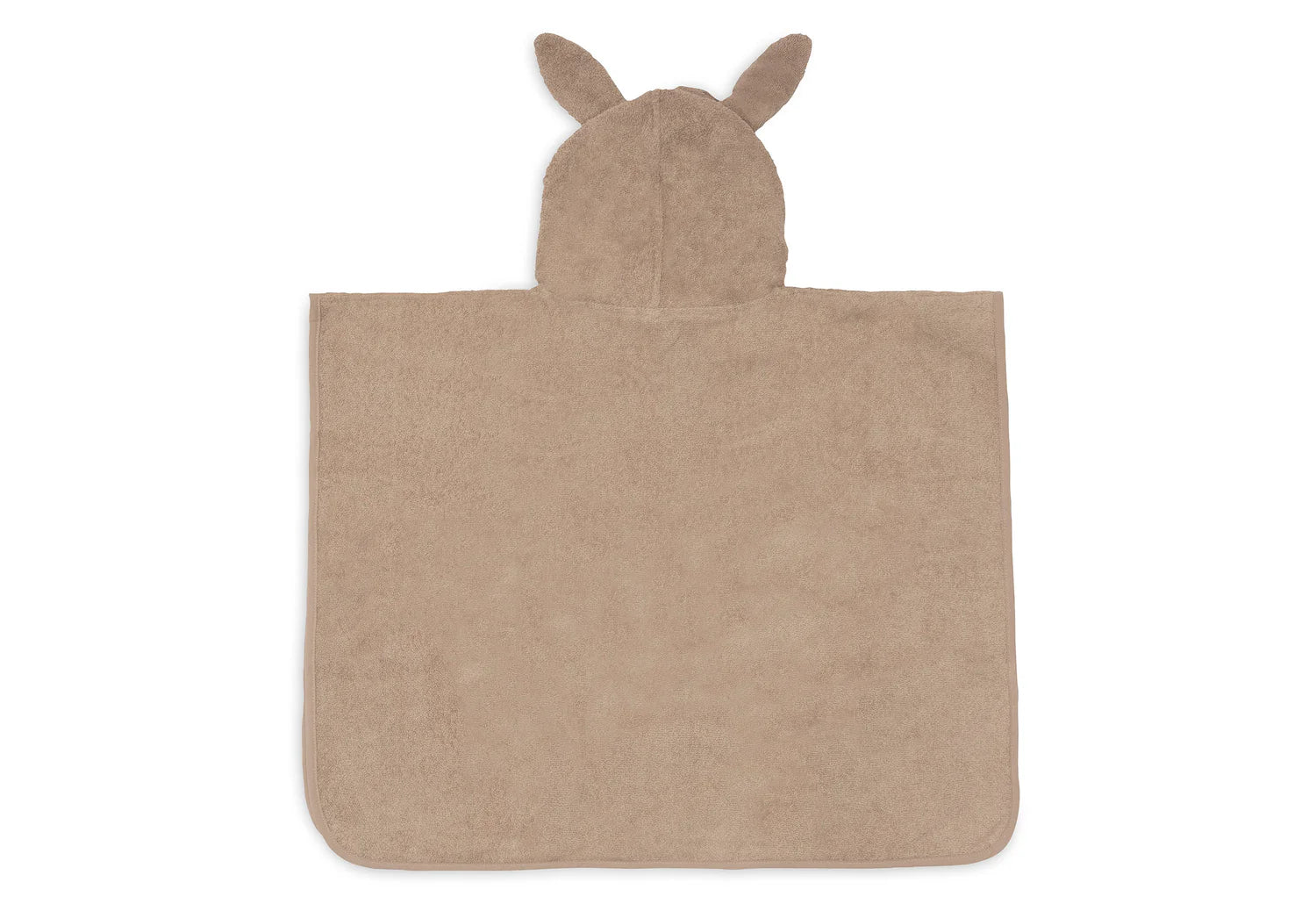 Jollein Badponcho - Milky Coffee - met naam