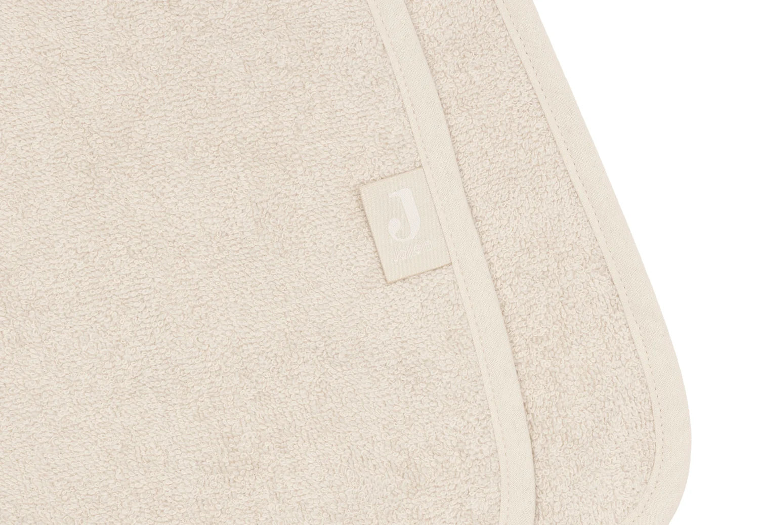 Jollein Badponcho - Sand - met naam