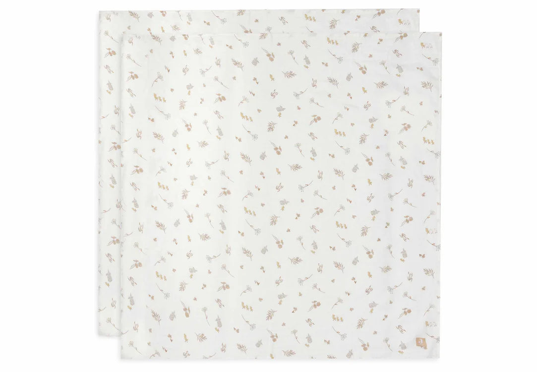 Jollein Hydrofiele Doek Large 115x115cm - Riverside - 2 Stuks