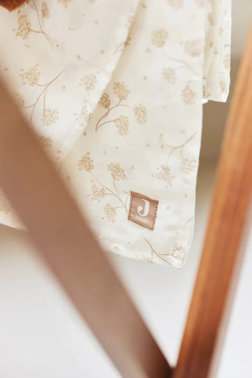 Jollein Hydrofiele Doek Small 70x70cm - Leafy Dreams - 3 Stuks