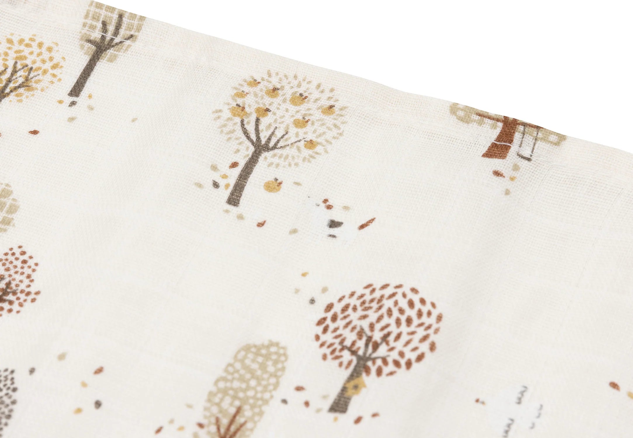 Jollein Hydrofiele Doek Small 70x70cm - Tiny Park - 3 Stuks