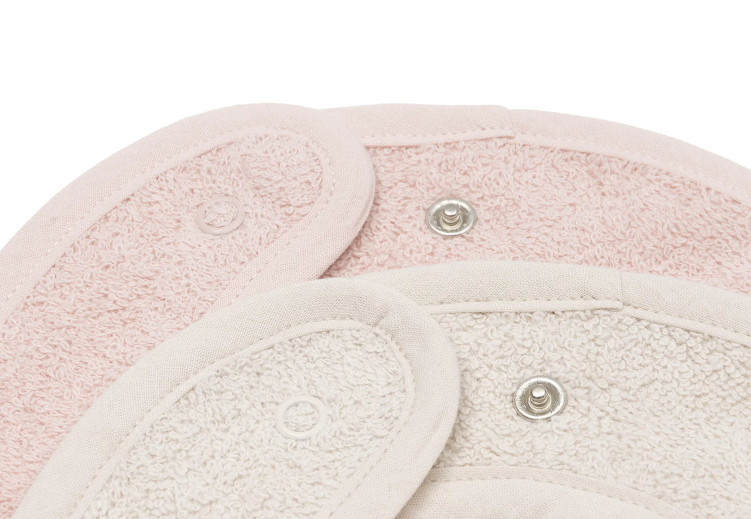 Jollein Slab Badstof - 2 Stuks - Silk Rose & Sand