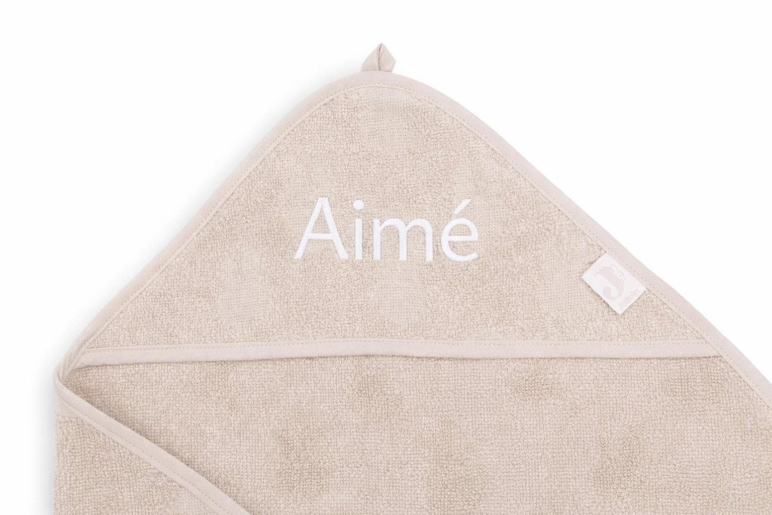 Jollein Badcape Nijntje Nougat – met Naam