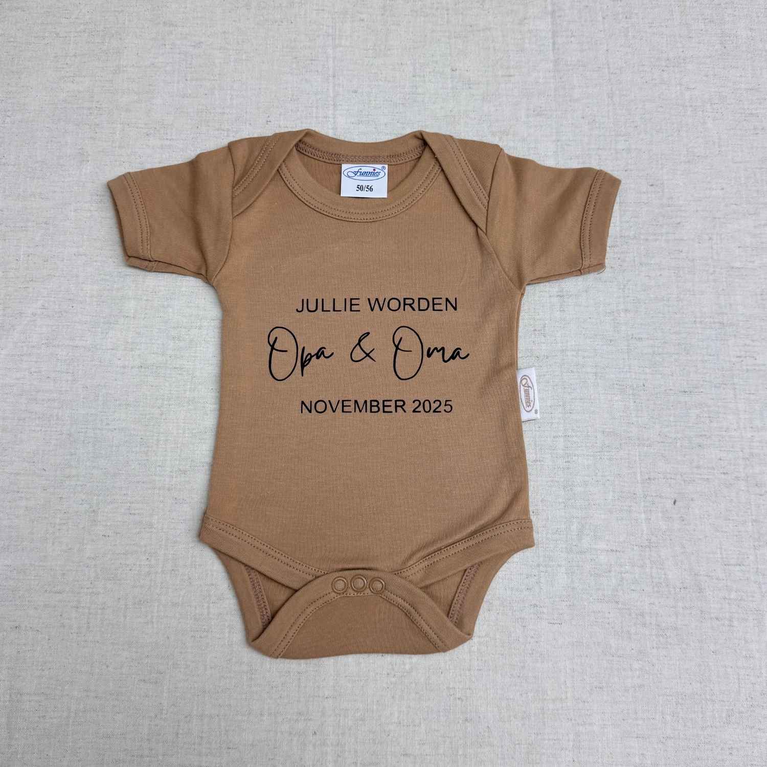 Zwangerschapsaankondiging - Jullie worden opa & oma