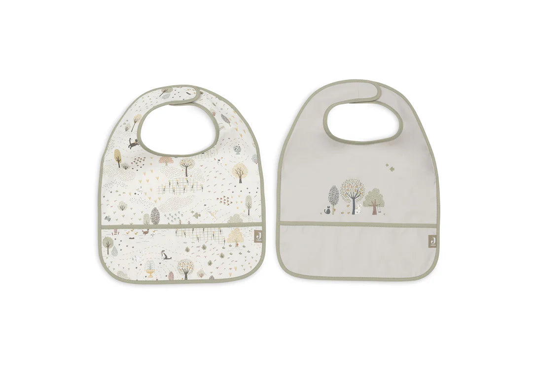 Jollein Slab Waterproof - Tiny Park - 2 Stuks