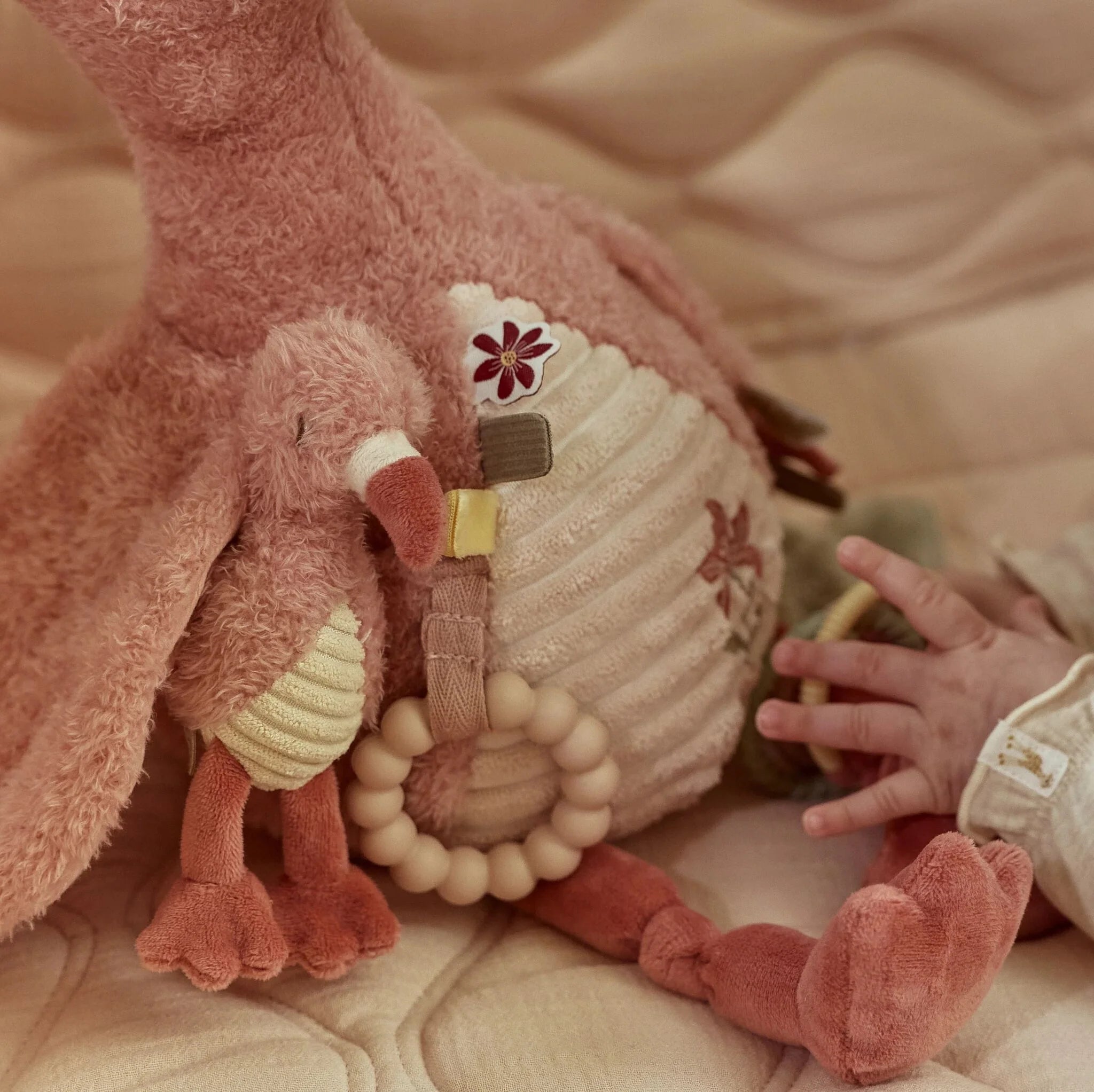 Little Dutch Activiteitenknuffel Flamingo - Safari Friends