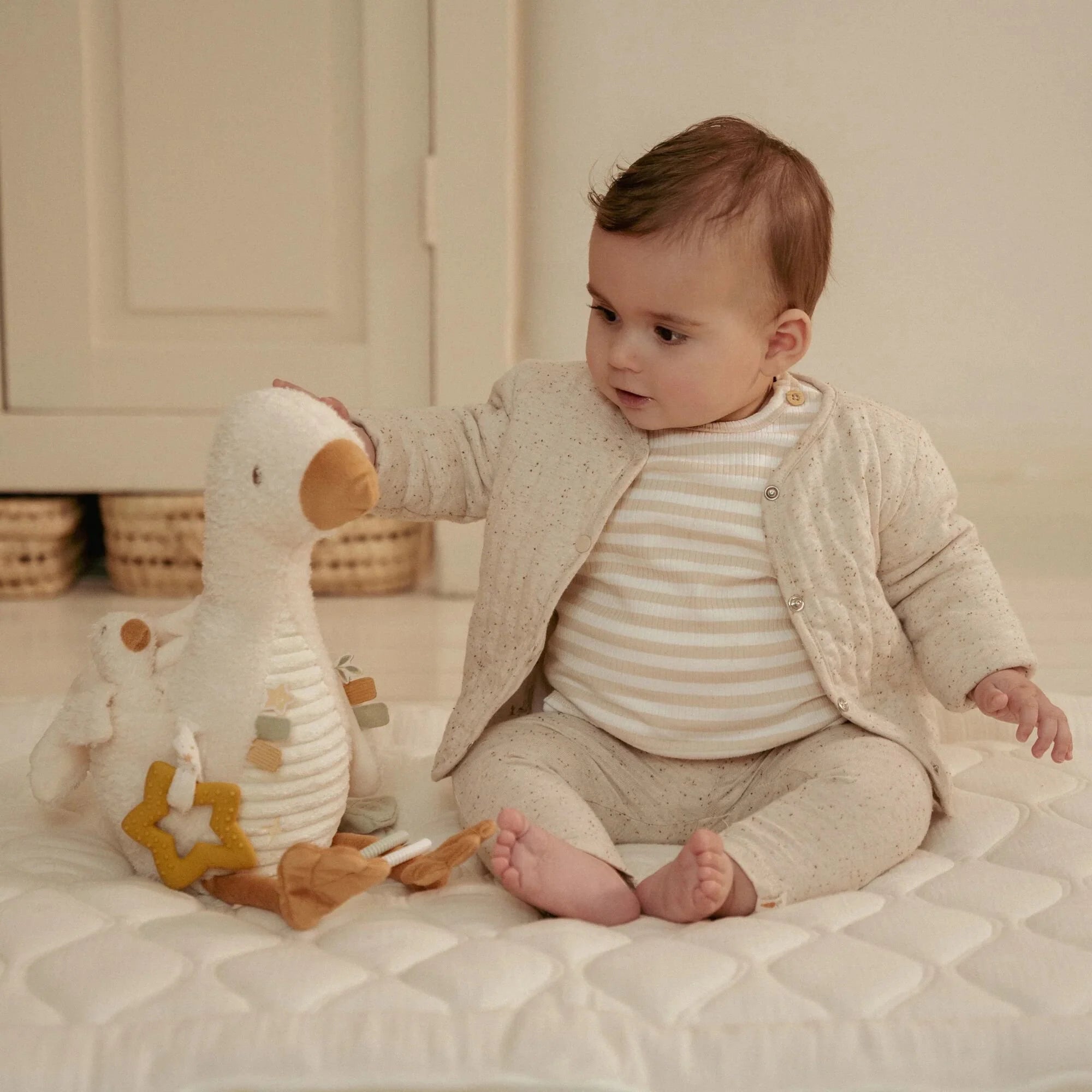 Little Dutch Activiteitenknuffel Little Goose