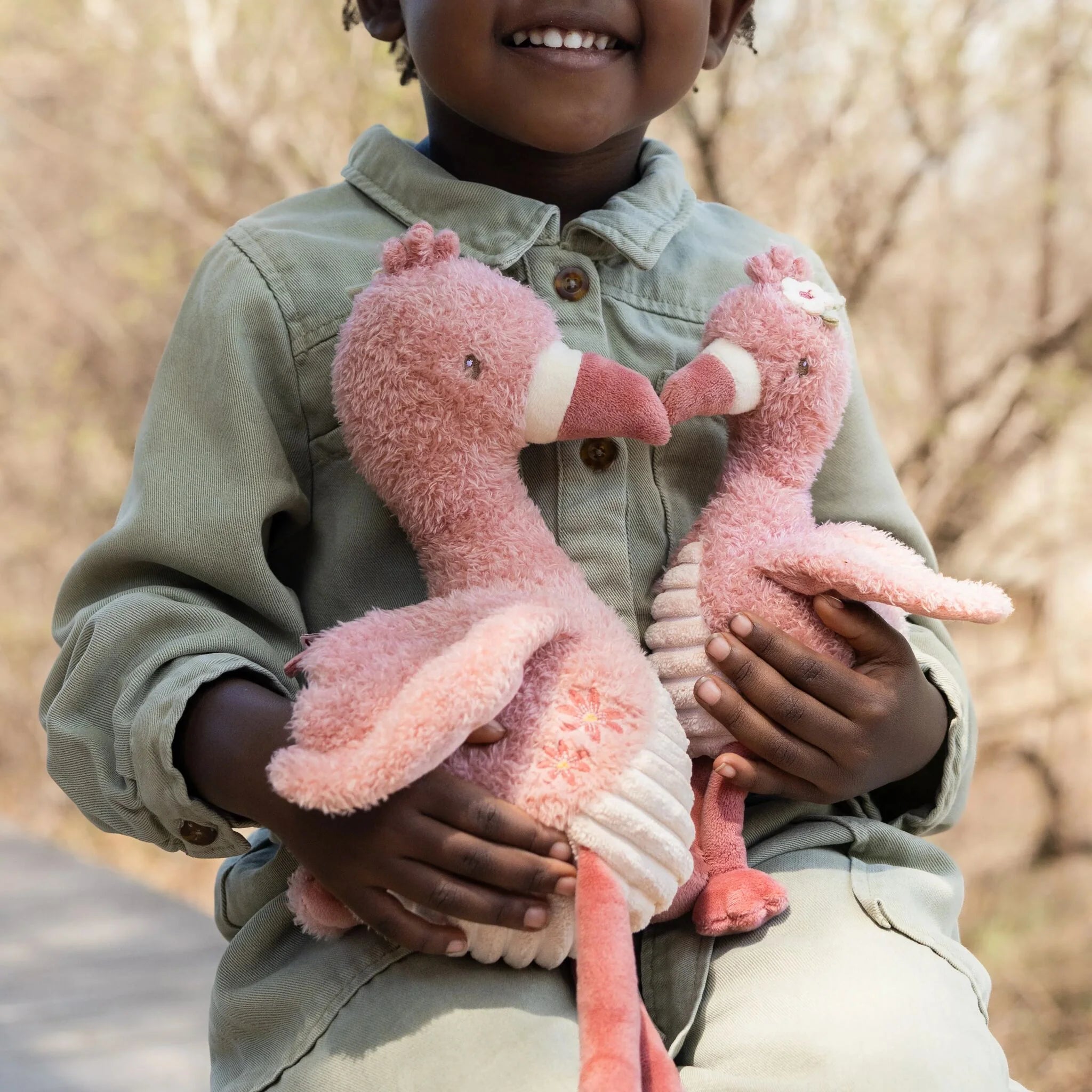 Little Dutch Knuffel Flamingo 17 cm