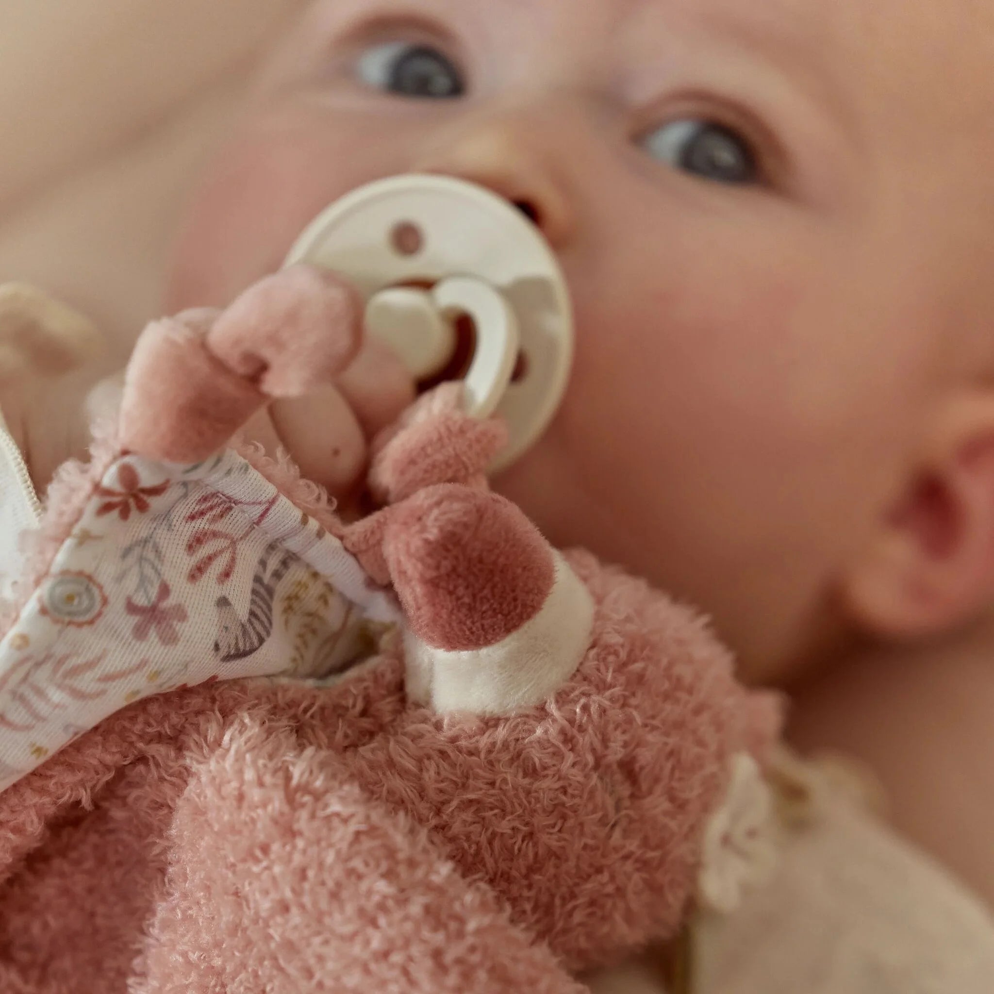 Little Dutch Knuffeldoekje Flamingo - Roze