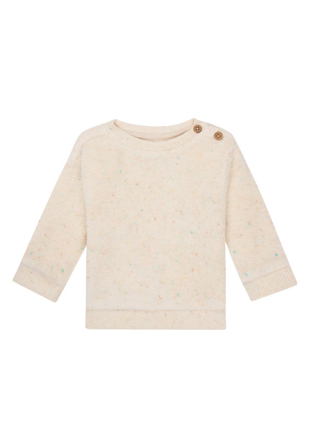 Noppies Baby Trui Top Sweater Olivet - Whisper White