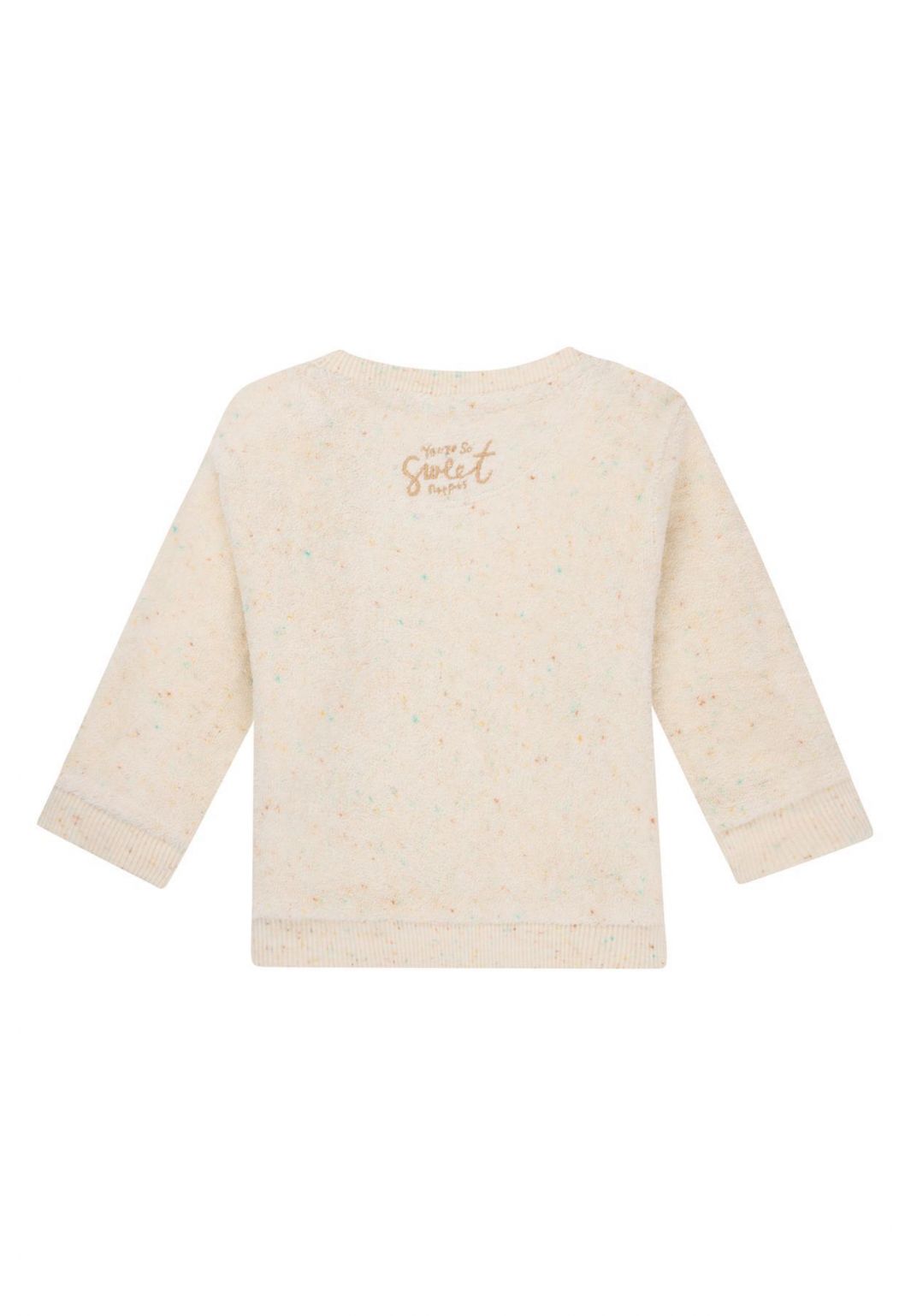 Noppies Baby Trui Top Sweater Olivet - Whisper White