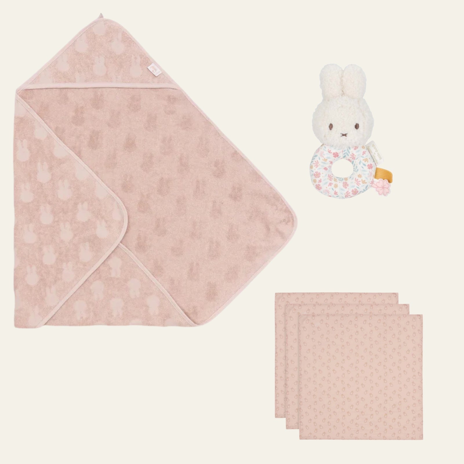 Kraamcadeau - Cadeaubox - Nijntje miffy wild rose