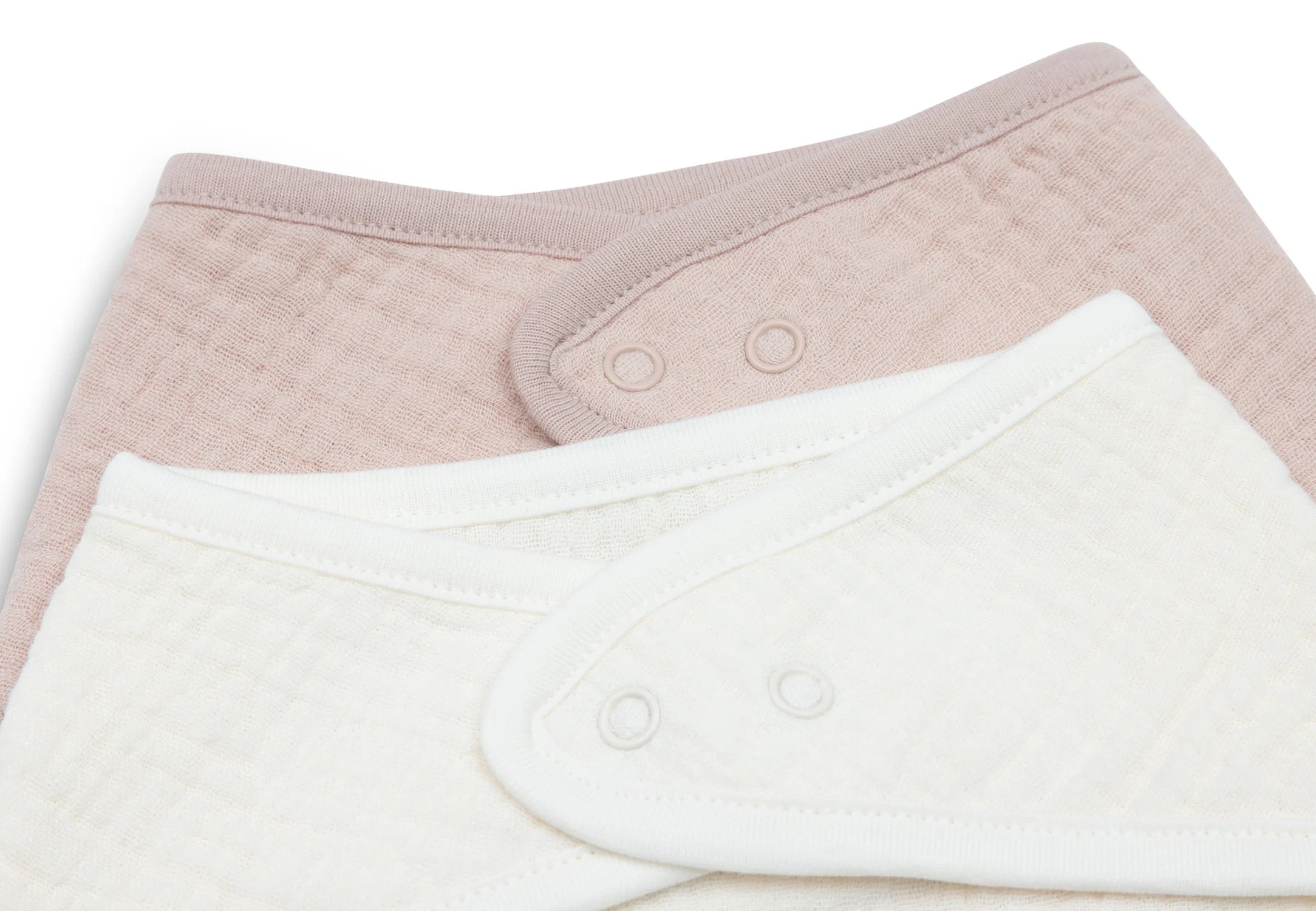 Jollein Slab Bandana Hydrofiel - Wild Rose/Oatmeal - 2 Stuks