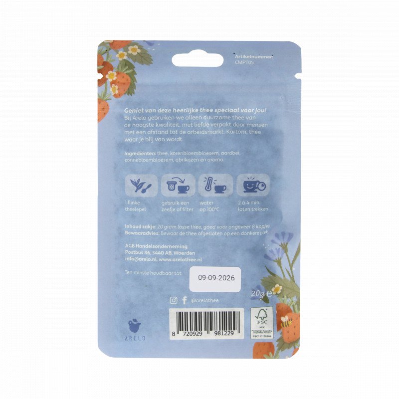 Arelo Jij bent een Topper - Complimententhee