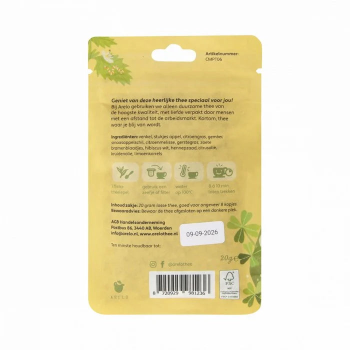 Arelo Jij verdient Geluk - Complimententhee