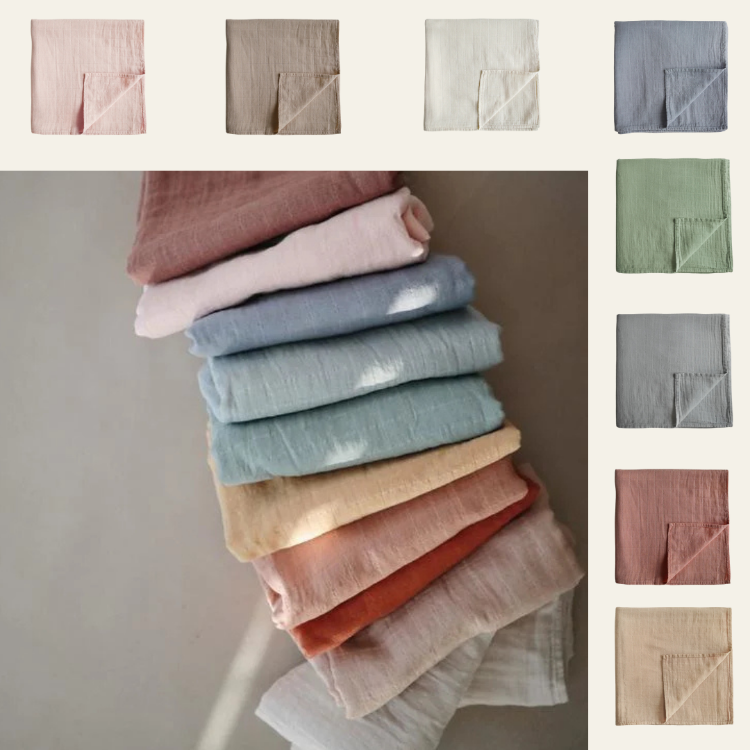 Mushie Swaddle 120x120cm