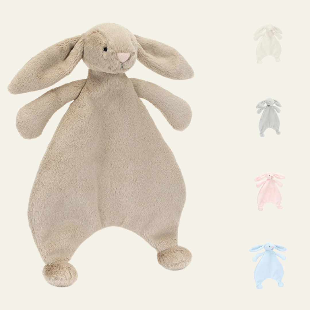 Alle kleuren Jellycat knuffeldoek met naam