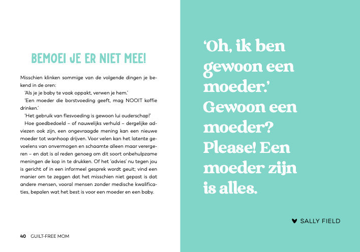 Cadeauboek - Guilt-free mom