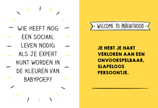 Cadeauboek - Welcome to parenthood