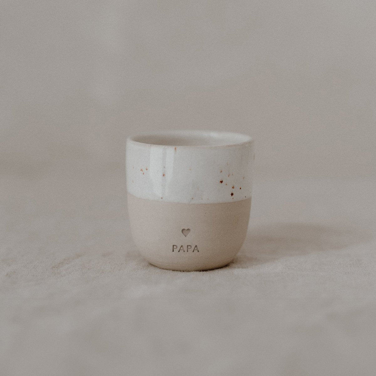 Eulenschnitt Espressokopje Papa