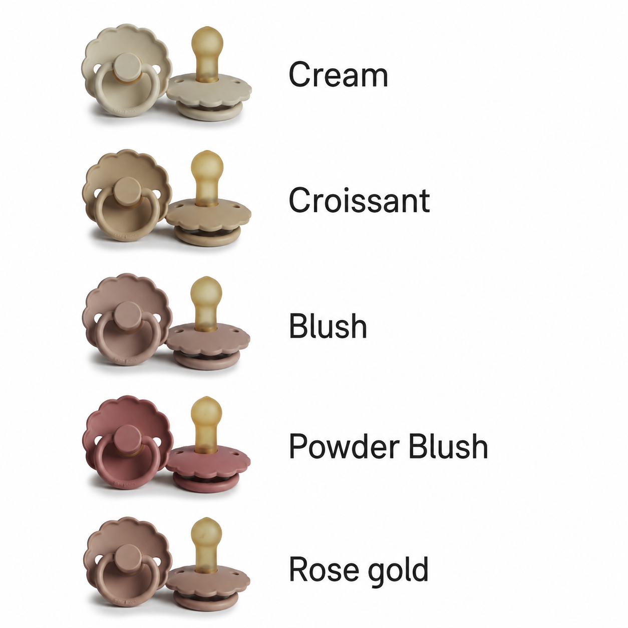 speenkoord met fopsspeen - Blush