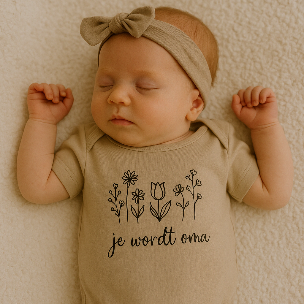 Zwangerschapsaankondiging - Je wordt oma