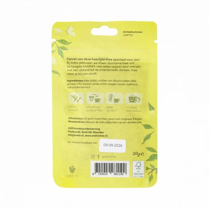 Arelo Jij bent het waard - Complimententhee