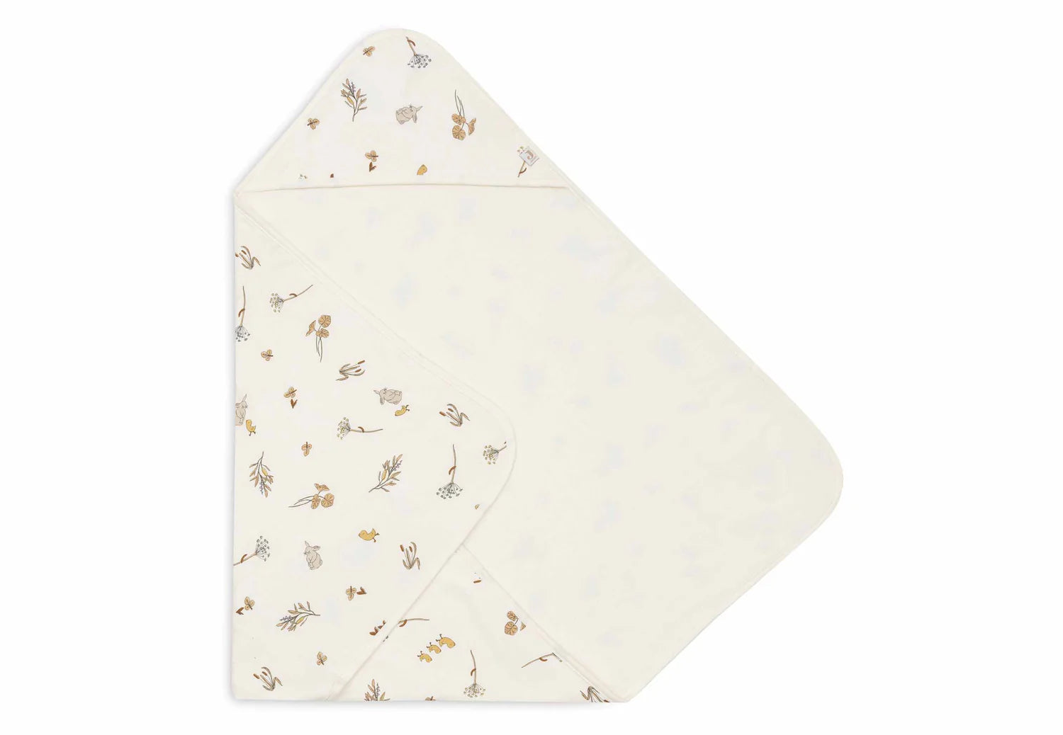 Jollein Badcape met naam 75x75cm - Riverside