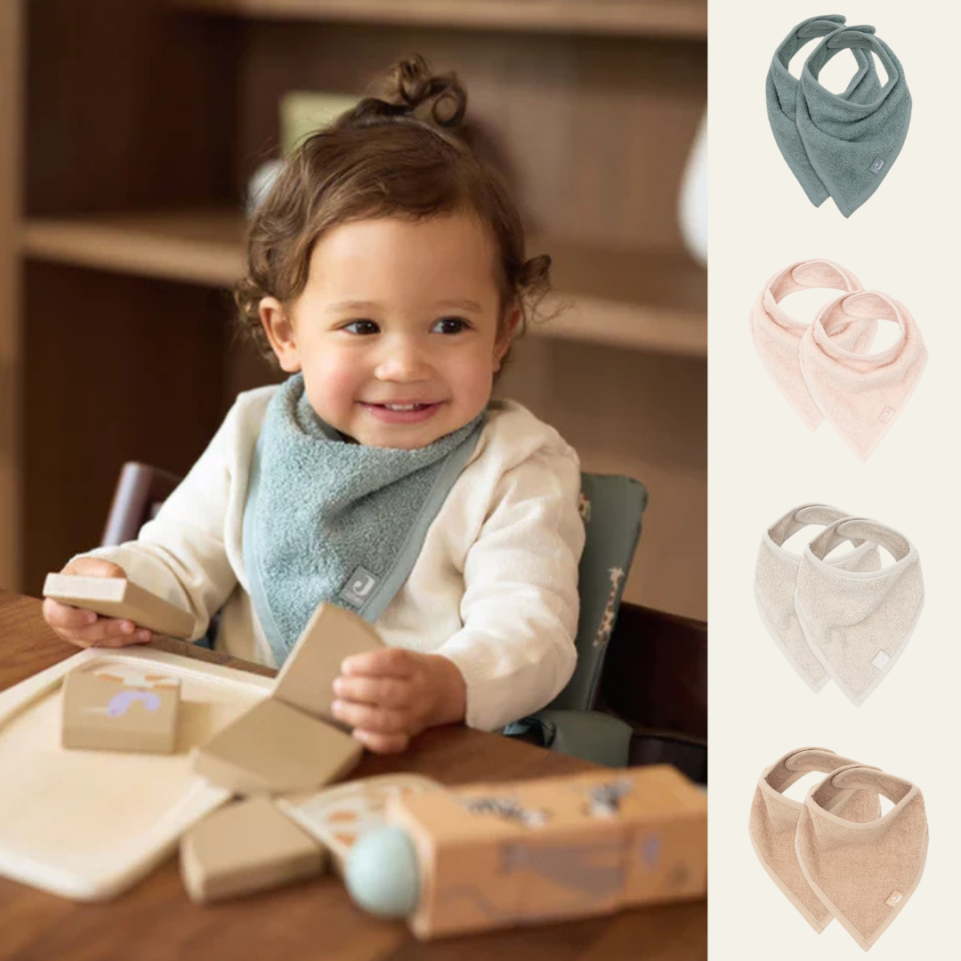 Jollein Bandana Badstof - 2 pack